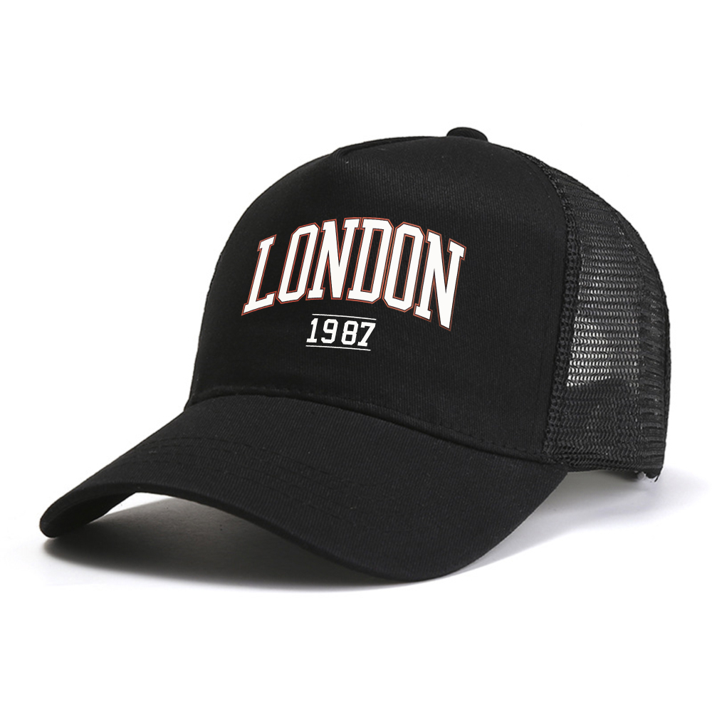 Trucker Cap Mesh - London 1987 baseball cap Print Men