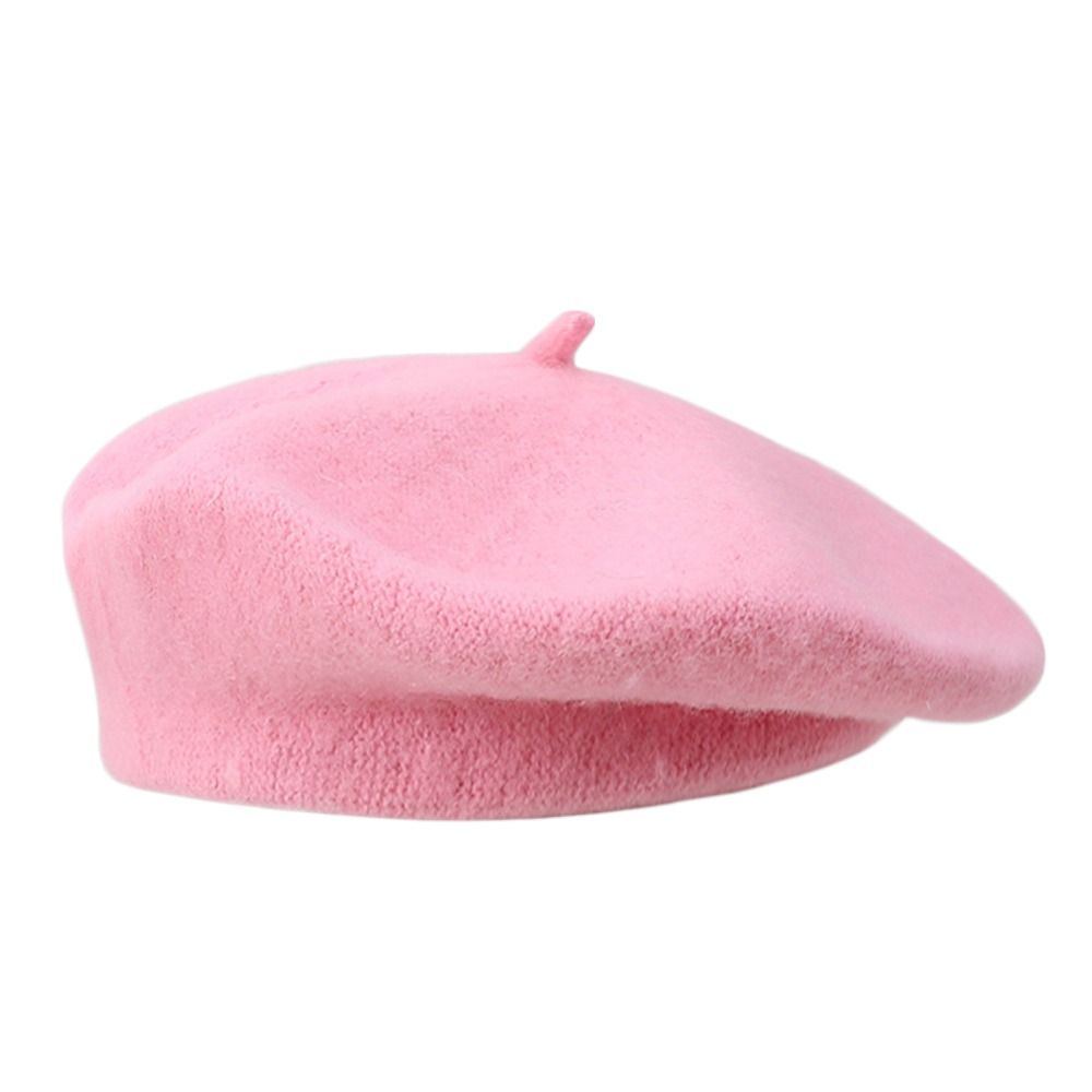 Fashion Warm Winter Wool Beret - Beret French Wool 评论和价格