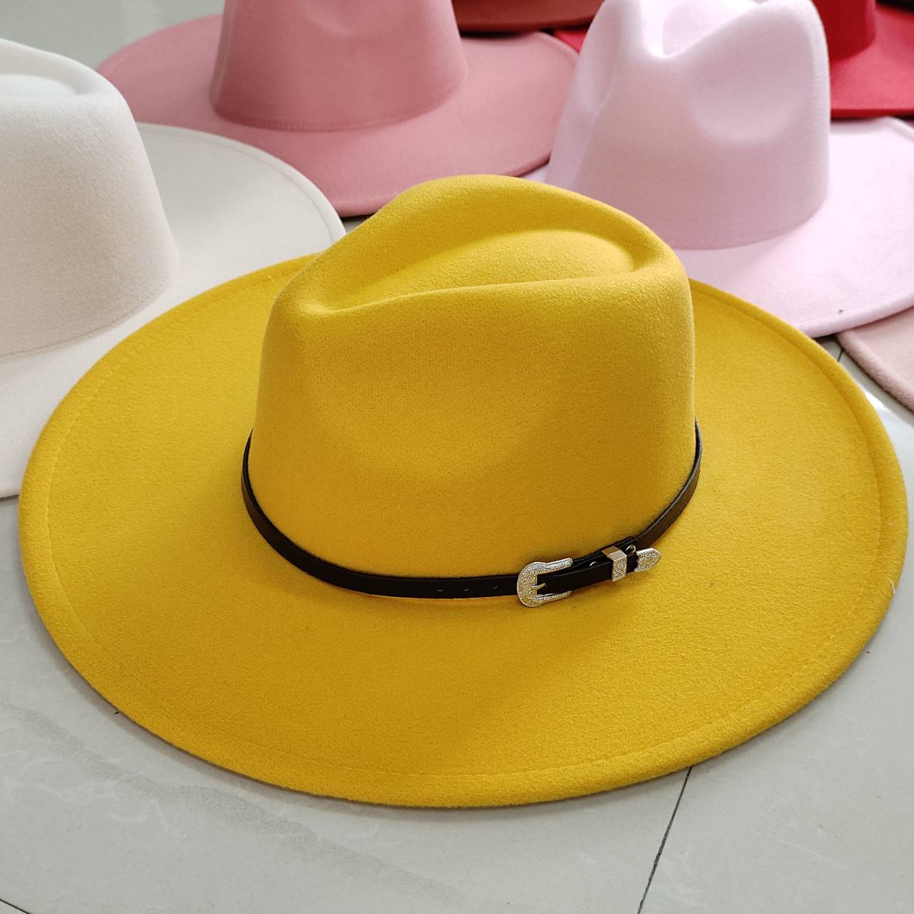 Classic Felt Fedora Hat For Me - Bucket Hat Cotton 评论和价格
