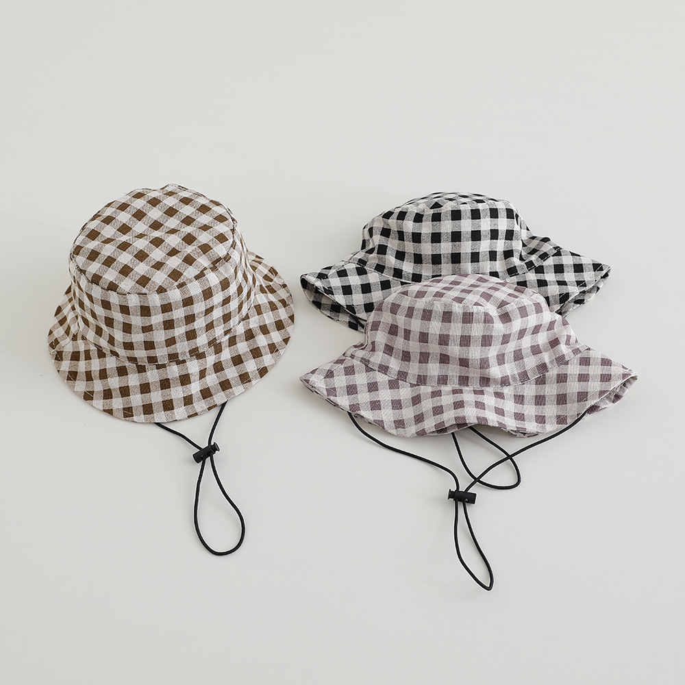 Wide Brim Autumn Sun Hat Baby  - Bucket Hat Cotton 评论和价格
