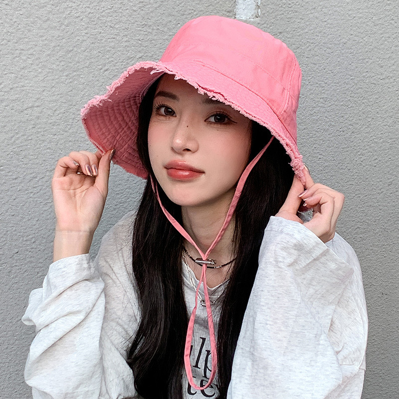 Summer Fisherman Cap for Women - Bucket Hat Cotton 评论和价格