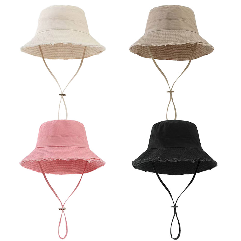 Summer Fisherman Cap for Women - Bucket Hat Cotton 评论和价格