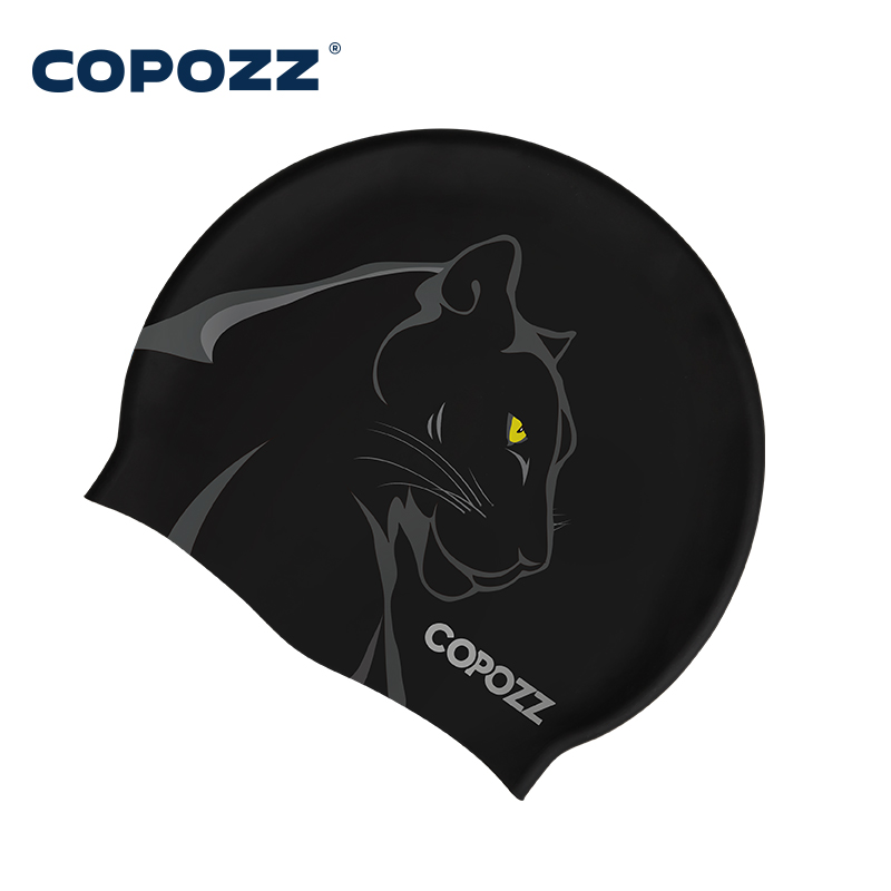 COPOZZ Water Sports Women Men  - Swim Hat Silicone 评论和价格