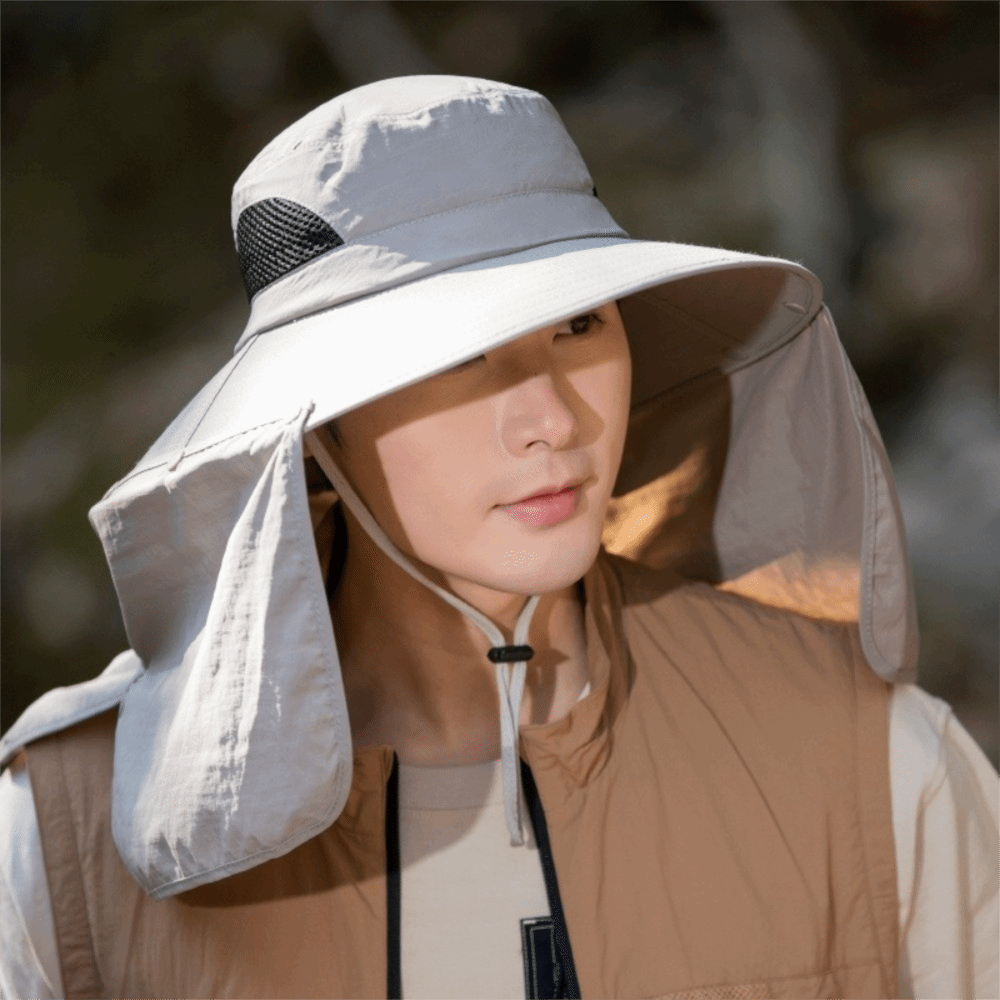 Fashion Cloth Men Sun Hat Big  - Visor Sun Hat 评论和价格