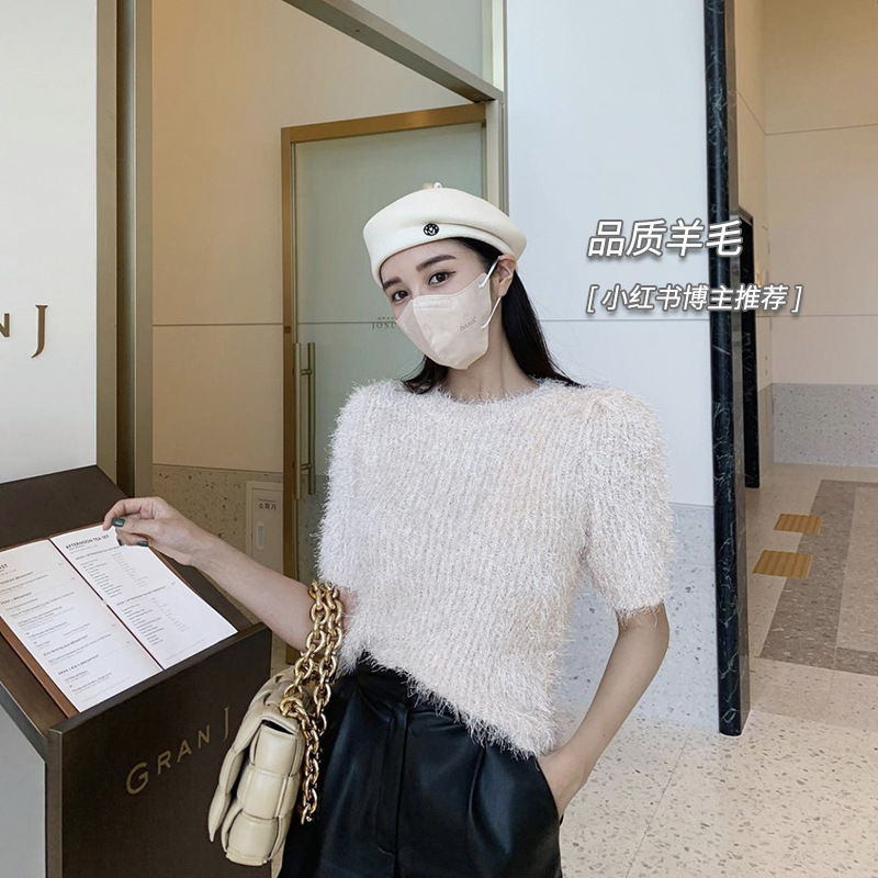 White Wool Beret for Women - C - Beret French Wool 评论和价格