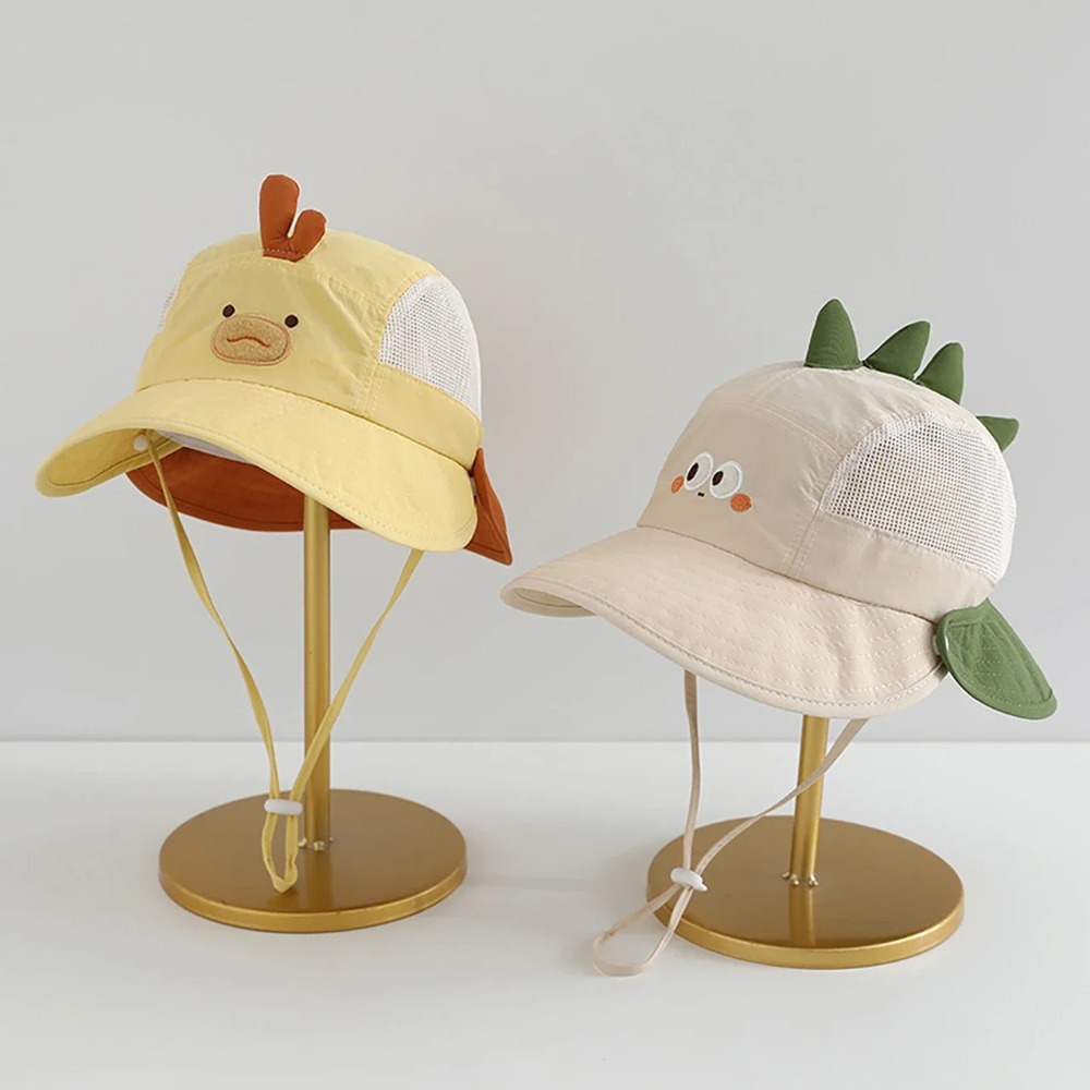 Cute Cartoon Baby Beach Hat wi - Visor Sun Hat 评论和价格